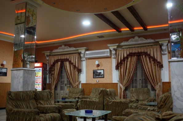 Aleppo hotel common area