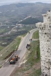 Road below Krak des&nbsp;Chevaliers
