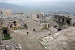 open area at the Krak des&nbsp;Chevaliers