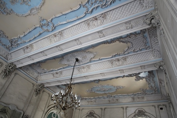 Ferrer Palace ceiling detail