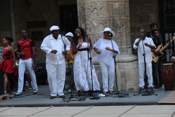 Street singers, Havana Cuba