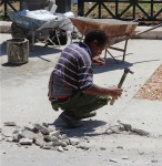 breaking concrete in&nbsp;Cuba