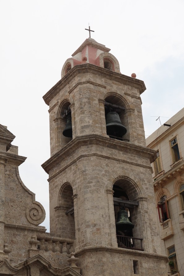 Havana cathedral bell tower