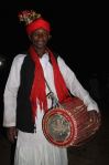 A Baiga drummer