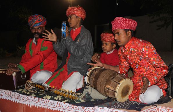 The musicians, Rajasthan