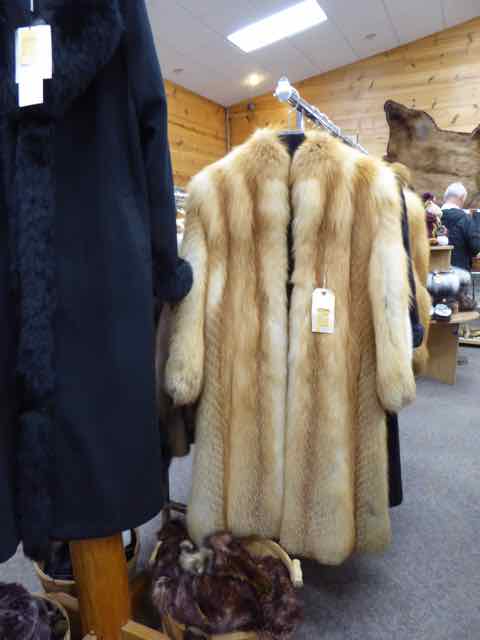 Red fox coat