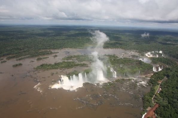 Iguazu Falls and Devil's Throat, South America