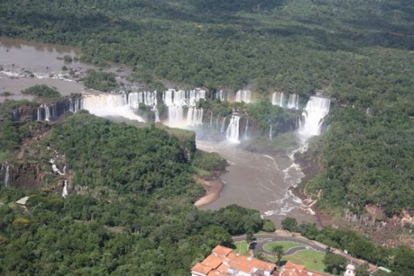 Many drops of Iguazu Falls