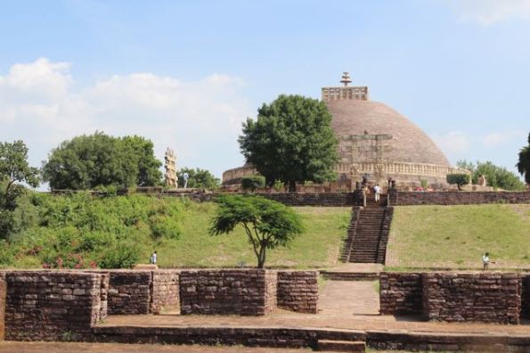 Stupa 1 from the monastery