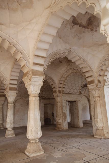 Interior of mosque at Bibi Ka Maqbara
