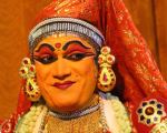 Kathakali dancer looking&nbsp;smug