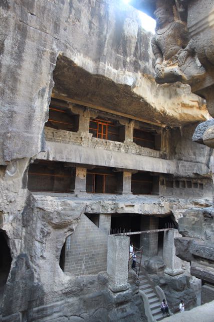 Kailasha Temple, carved from a single rock