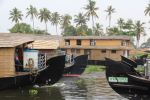 Five Kerala houseboats