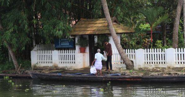 Goods being delivered