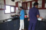 Houseboat kitchen