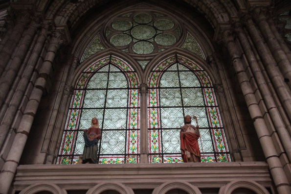 Stained glass, Saint-Denis