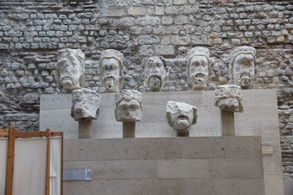 Heads of kings, Musée Cluny