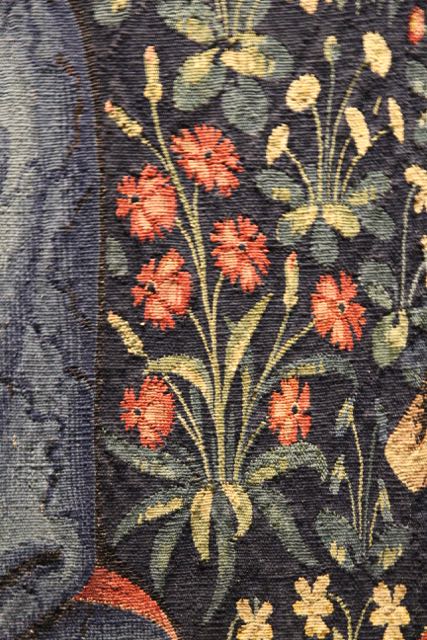 The Lady and the Unicorn, Taste, flowers