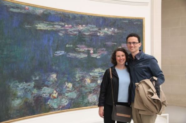 Libby and Daniel at Monet