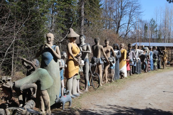 Parikkala sculpture park