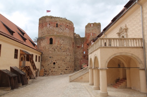 Baukas Castle courtyard