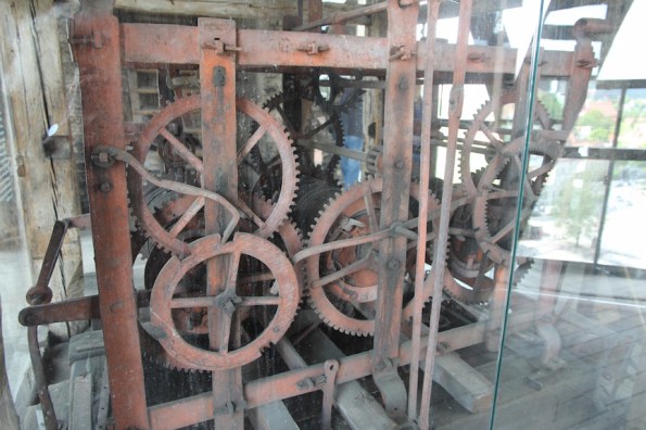 Clock mechanism, Vilnius Bell Tower