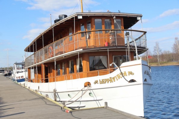 Boat on Lake Saimaa