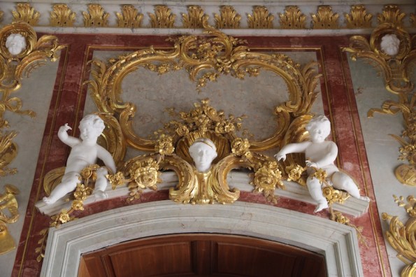 Rundāle Palace, Throne Room doorway