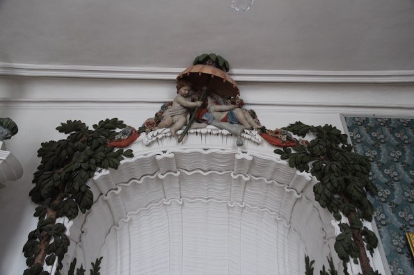 Rundāle Palace, Duchess' boudoir detail