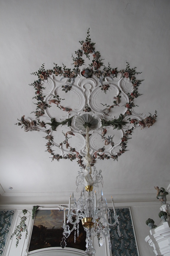 Rundāle Palace, Duchess' boudoir detail