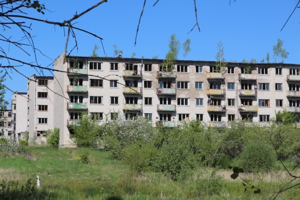 Skrunda-1, Latvia, old flats