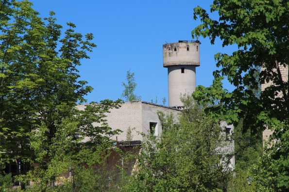 Skrunda-1, Latvia, water tower
