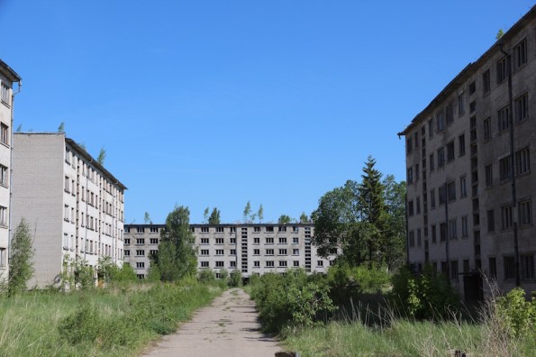 Skrunda-1, Latvia, hotel buildings
