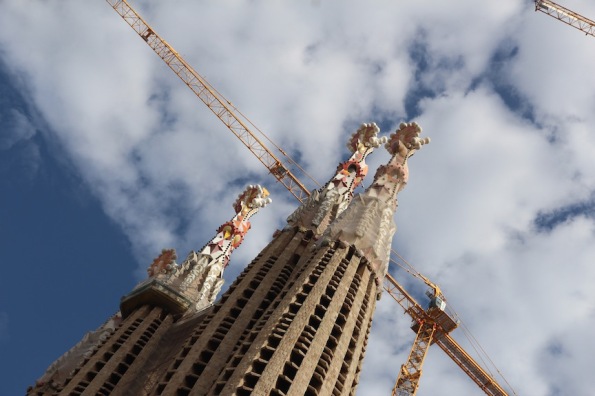 Construction at Sagrada Familia