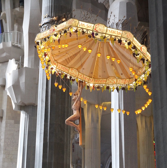 Sagrada Familia crucifix