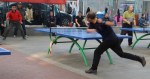 Playing table tennis,&nbsp;China