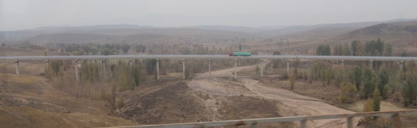 Chinese elevated road