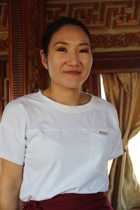 Trans Mongolian waitress