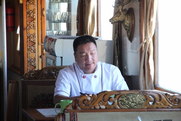 Trans Mongolian chef