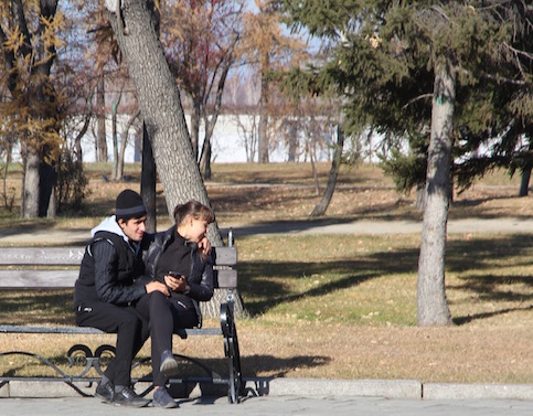 Couple in Irkutsk