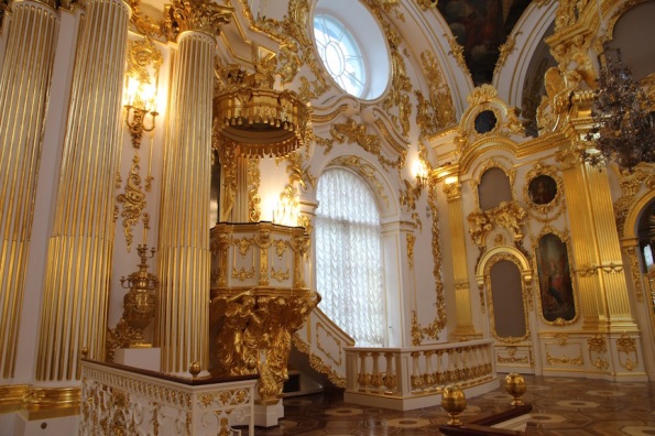 Pulpit, Great Church of the Winter Palace in Saint Petersburg