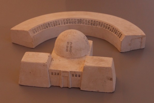 Model of Ásmundur Sveinsson's home and studio