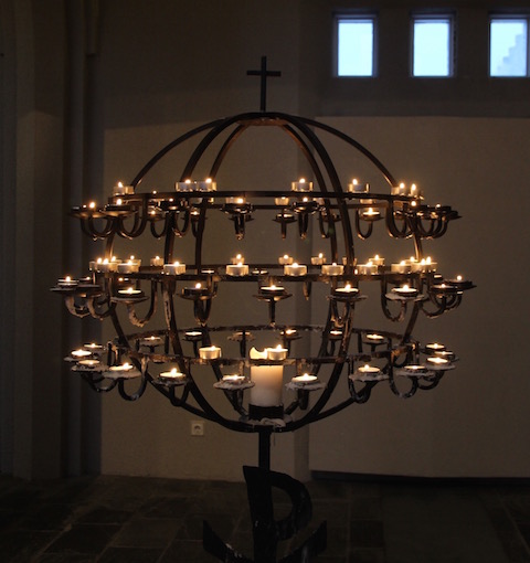 Hallgrímskirkja candelabra