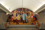 Mural in Park Pobedy,&nbsp;Moscow