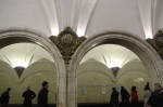 Hammer and sickle at Paveletskaya station,&nbsp;Moscow