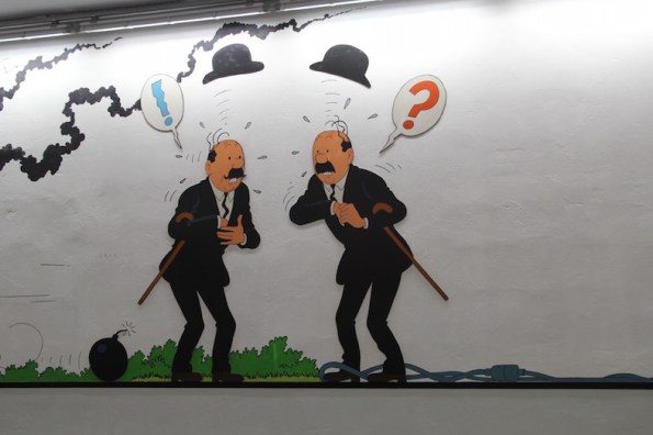 The Adventures of Tintin, Stockel Metro station