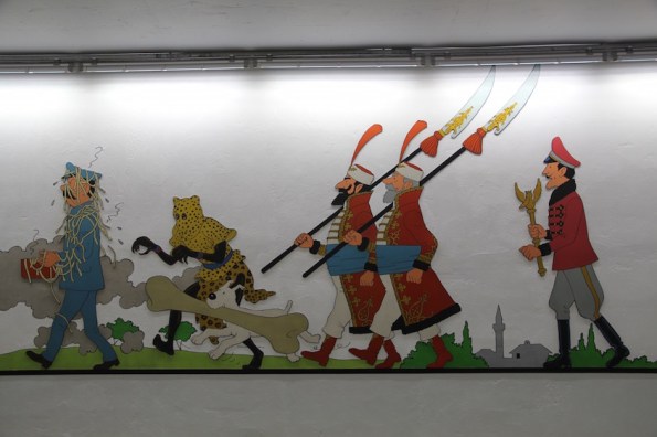The Adventures of Tintin, Stockel Metro station