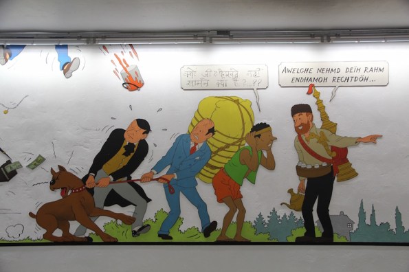 The Adventures of Tintin, Stockel Metro station