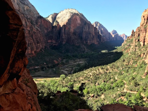View from Angels Landing, Zion National Park