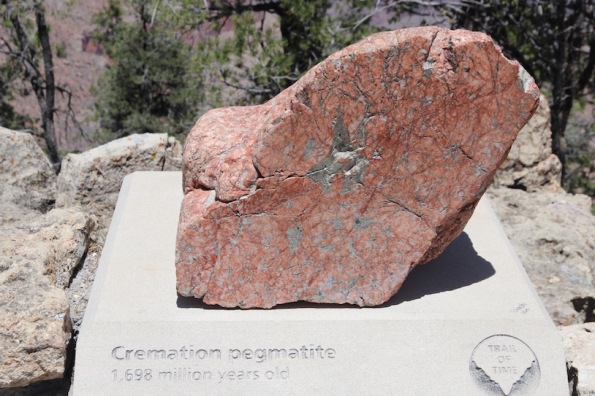 Cremation pegmatite, 1.698 million years old